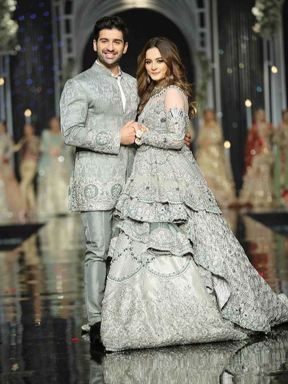Matching Haute Couture Dresses for Couples